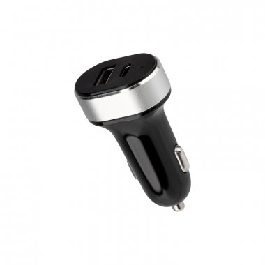 Фотография товара 'Rexant 18-2226 Автозарядка в прикуриватель АЗУ USB-A+USB-C, 3.1 A'
