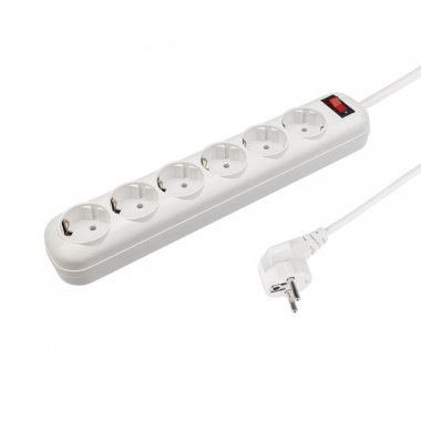 Фотография товара 'Rexant Сетевой фильтр OPTIMA 6 гнезд, 5 м, 3х0.75 мм?, с/з, 11-7235'