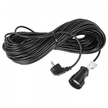 Фотография товара 'Rexant Удлинитель-шнур ПВС 3х0.75, 30 м, с/з, 6 А, 1300 Вт, IP44, 11-7091'