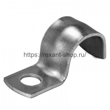 Фотография товара 'Rexant Скоба СМО 48-50 REXANT, однолапковая для металлорукава, ?38 мм, 28-1032-1'