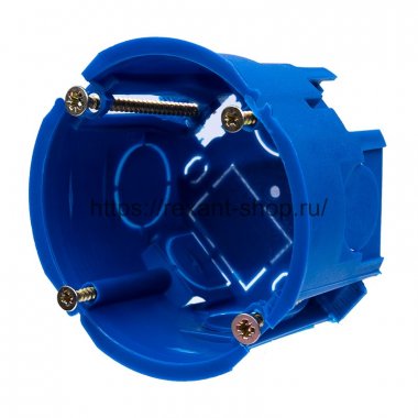 Фотография товара 'Rexant Коробка установочная для полых стен, 68х45 мм С3Е3 28-3039'