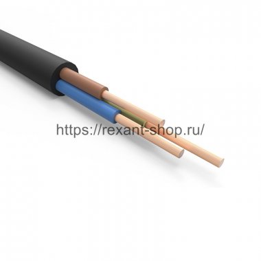 Фотография товара 'Rexant Кабель силовой гибкий КГтп-ХЛ 3х2,5 мм?, 01-8421-20'