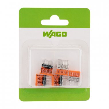 Фотография товара 'Rexant Электромонтажные экспресс-клеммы (2*2.5мм2), 07-5132-05'