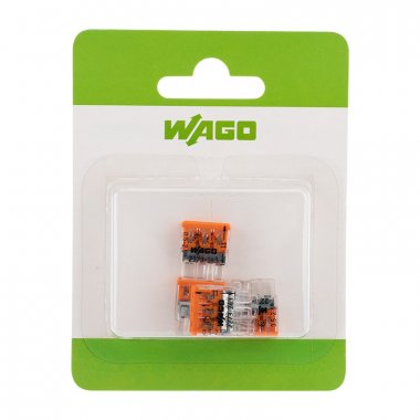 Фотография товара 'Rexant Электромонтажные экспресс-клеммы (2*2.5мм2 с пастой), 07-5142-05'