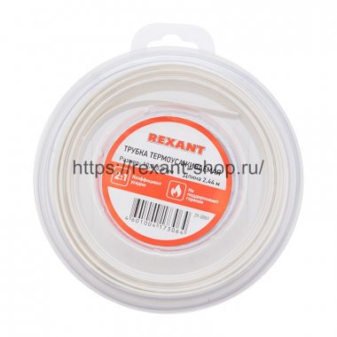 Фотография товара 'Rexant Трубка термоусаживаемая 10,0/5,0 мм, 29-0051'