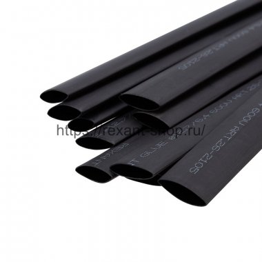 Фотография товара 'Rexant Термоусаживаемая трубка двухстенная клеевая 12,7/6,35 мм, 26-2105'