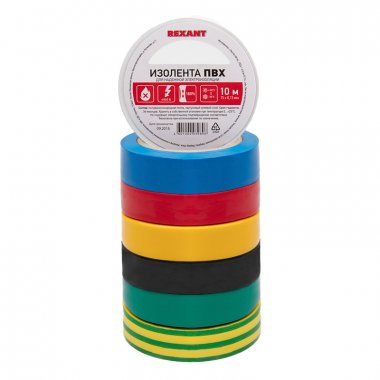 Фотография товара 'Rexant Набор изоляционных лент, 09-2010-E'