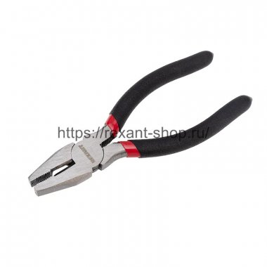Фотография товара 'Rexant Плоскогубцы комбинированные REXANT 160 мм, обливные рукоятки, 12-4611-1'
