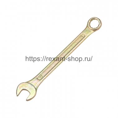 Фотография товара 'Rexant Ключ комбинированный REXANT 9 мм, 12-5804-2'