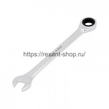 Фотография товара 'Rexant Ключ комбинированный трещоточный REXANT 14 мм, CrV, 12-5809-1'