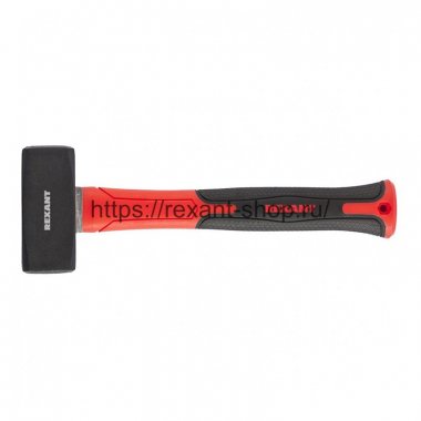 Фотография товара 'Rexant Кувалда REXANT с фибергласовой обрезиненной рукояткой 1500 г, 12-8131'