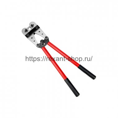 Фотография товара 'Rexant Кримпер HT-06120 для обжима силовых наконечников и гильз 6, 10, 16, 25, 35, 50, 70, 95, 120 мм, 12-3056'