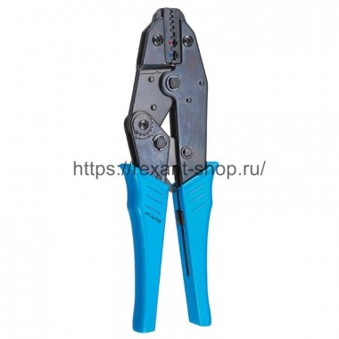 Фотография товара 'Rexant Кримпер комбинированный для обжима изолированных и штыревых наконечников 0.5 - 2.5 мм, 12-3219'