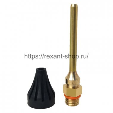 Фотография товара 'Rexant Насадка для клеевых пистолетов , удлиненная, 70 мм, силиконовая защита, 12-1680'