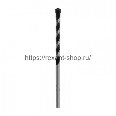 Фотография товара 'Rexant Сверло по бетону 4х75 мм, цилиндрический хвостовик, 91-0304'