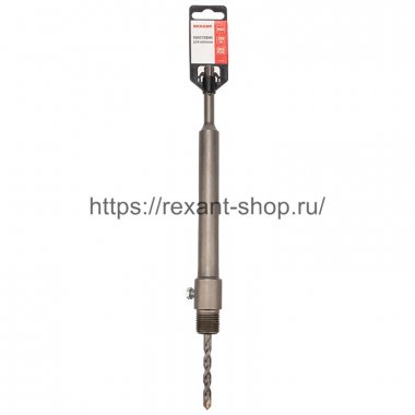 Фотография товара 'Rexant Хвостовик для коронки М22 х 250 мм SDS PLUS, 91-0422'