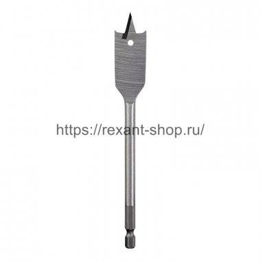 Фотография товара 'Rexant Сверло перовое по дереву 24х152 мм (шестигранный хвостовик) , 91-0669'