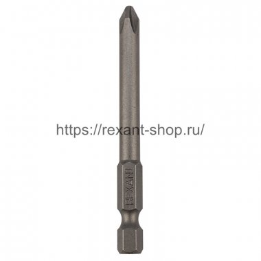 Фотография товара 'Rexant Бита PH2*70 мм для шуруповерта сталь S2, 92-0416'
