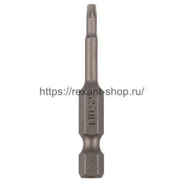 Фотография товара 'Rexant Бита Torx T-10*50 мм для шуруповерта сталь S2, 92-0425'