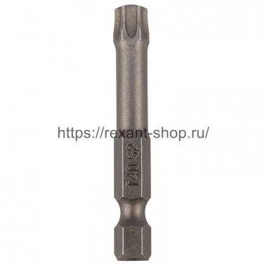 Фотография товара 'Rexant Бита Torx T-40*50 мм для шуруповерта сталь S2, 92-0431'