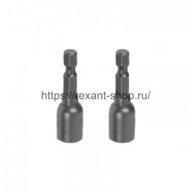 Фотография товара 'Rexant Ключ-насадка 1/4" магнитный 8х48 мм, 92-0401-1'