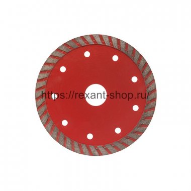 Фотография товара 'Rexant Диск алмазный отрезной Turbo 150x22.23х2,4x10 мм, 90-0122'