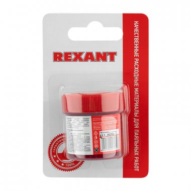 Фотография товара 'Rexant Флюс-гель для пайки REXANT, TT KELLER индикаторный, 20 мл, 09-3692-1'