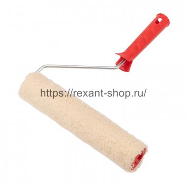 Фотография товара 'Rexant Валик «Натуральный мех» бесшовный, ворс 12 мм, ширина ролика 240 мм, 89-0036'