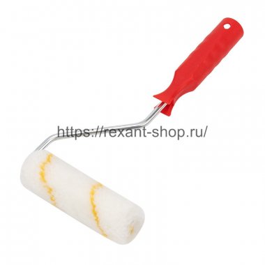 Фотография товара 'Rexant Валик-мини полиамид, ворс 10.5 мм, ширина ролика 100 мм, 89-0055'