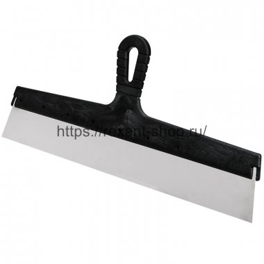Фотография товара 'Rexant Шпатель фасадный 450 мм нержавеющая сталь, пластмассовая ручка, 89-0210'