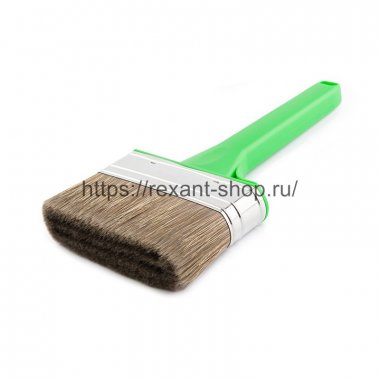 Фотография товара 'Rexant Кисть плоская «Работы по дереву» 120х35 мм, 89-0337'