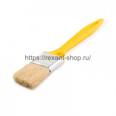 Фотография товара 'Rexant Кисть плоская «Эмали» 25х10 мм, 89-0311'