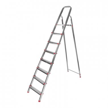 Фотография товара 'Rexant Стремянка металлическая 8 ступенек, усиленный профиль, 12-5058'