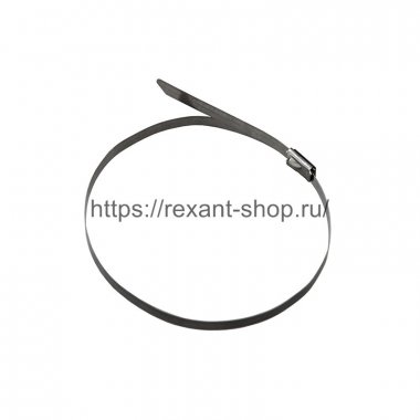 Фотография товара 'Rexant Хомут-стяжка стальной 152x4,6 мм, 07-0158-100'