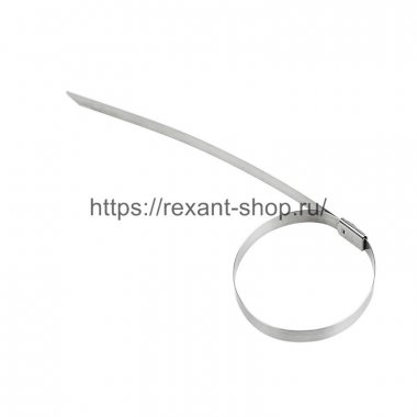 Фотография товара 'Rexant Хомут-стяжка стальной 400x7,9 мм, 07-0410-100'