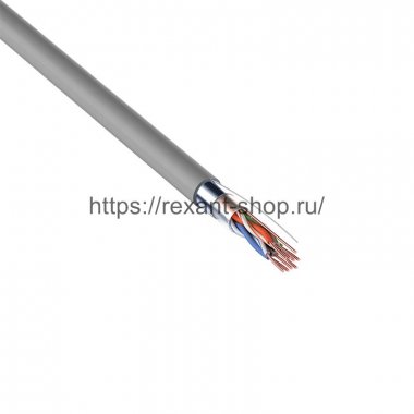 Фотография товара 'Rexant Кабель витая пара PROconnect FTP 4PR 24AWG, CAT5e (бухта 100 м), 01-0152-100'