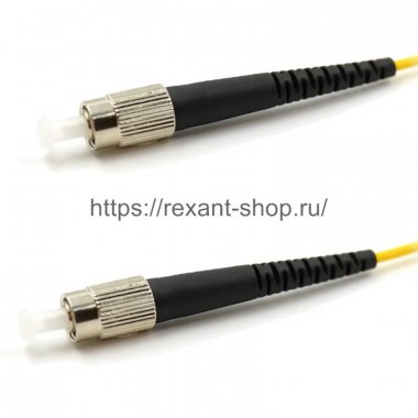 Фотография товара 'Rexant Патч-корд оптический соединительный (SM), 9/125 (OS2), FC/UPC-FC/UPC, (Simplex), LSZH, 50-2206'