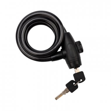 Фотография товара 'Rexant Тросовый замок взломостойкий для велосипедов и колясок с ключом 100 см, 79-0306'