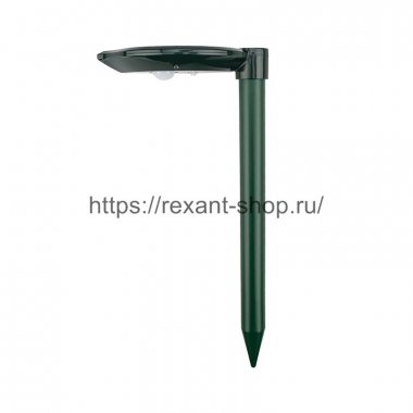 Фотография товара 'Rexant Ультразвуковой отпугиватель кротов R30 на солнечной батарее с подсветкой, 71-0047'