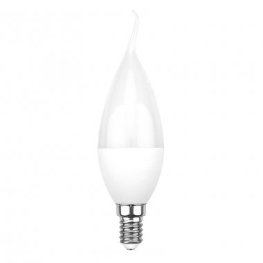 Фотография товара 'Rexant Лампа светодиодная Свеча на ветру (CW) 7,5 Вт E14 713 лм 6500 K, 604-047'