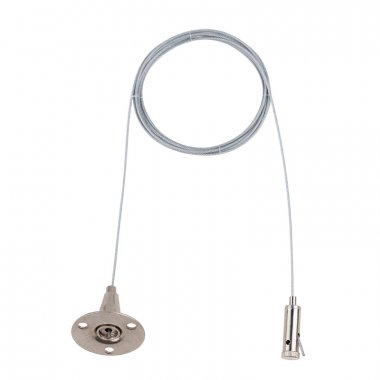 Фотография товара 'Rexant Комплект тросовых подвесов для светильников и шинопровода с регулировкой высоты, 2 м, 612-022'