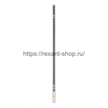 Фотография товара 'Rexant Шинопровод однофазный с кабельным вводом и заглушкой для трековых светильников, 612-001'