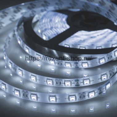 Фотография товара 'Rexant LED лента 24 В, 10 мм, IP65, SMD 5050, 60 LED/m, 141-633'
