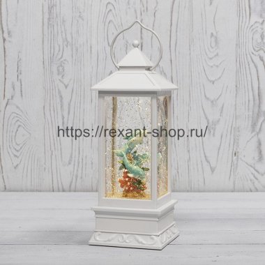 Фотография товара 'Rexant Декоративный светильник «Дельфины» с конфетти, USB, 501-173'