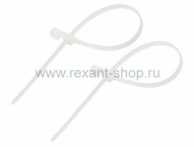 Фотография товара 'Rexant Хомут под винт nylon 4.8 х 200 мм 07-0204'