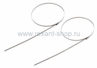 Фотография товара 'Rexant Хомут стальной 4.6 х 520 мм 07-0528'