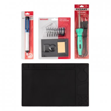 Фотография товара 'Rexant 09-3760 Набор К20 для пайки продвинутый'