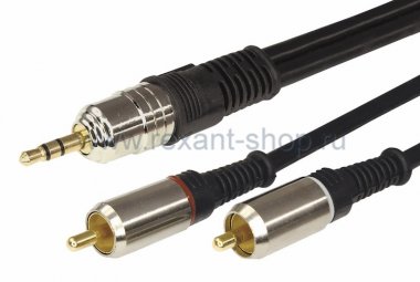 Фотография товара 'Rexant Шнур 3.5 Stereo Plug - 2RCA 17-4224'