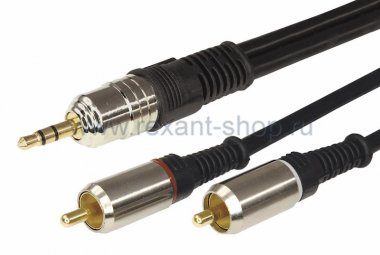 Фотография товара 'Rexant Шнур 3.5 Stereo Plug - 2RCA 17-4227'