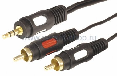 Фотография товара 'Rexant Шнур 3.5 Stereo Plug - 2RCA 17-4235'